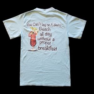 Edisto Beach South Carolina Bloody Mary T-shirt, Small